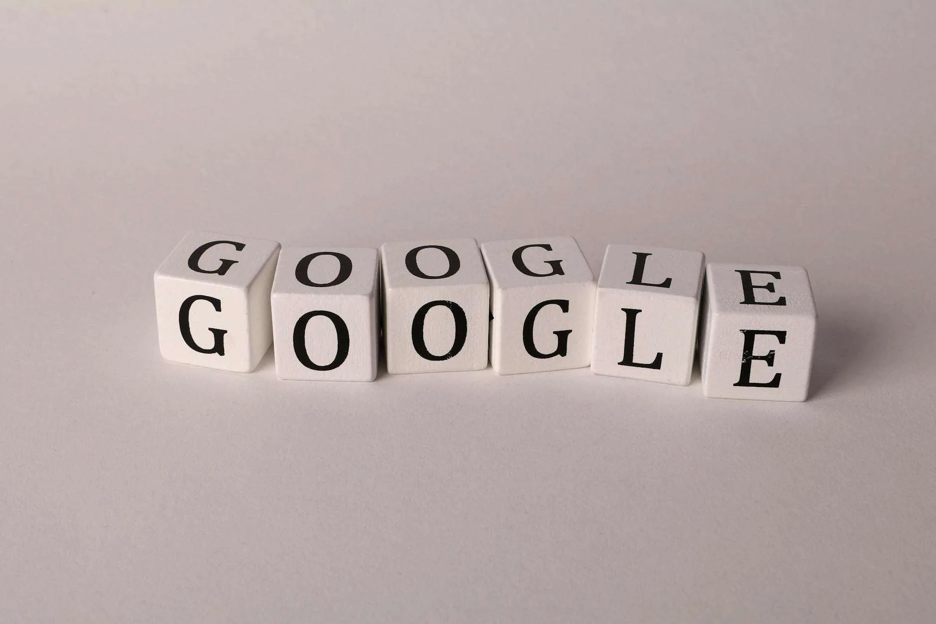 How to Prepare for an Interview with Google 1 google spelled on letter cubes