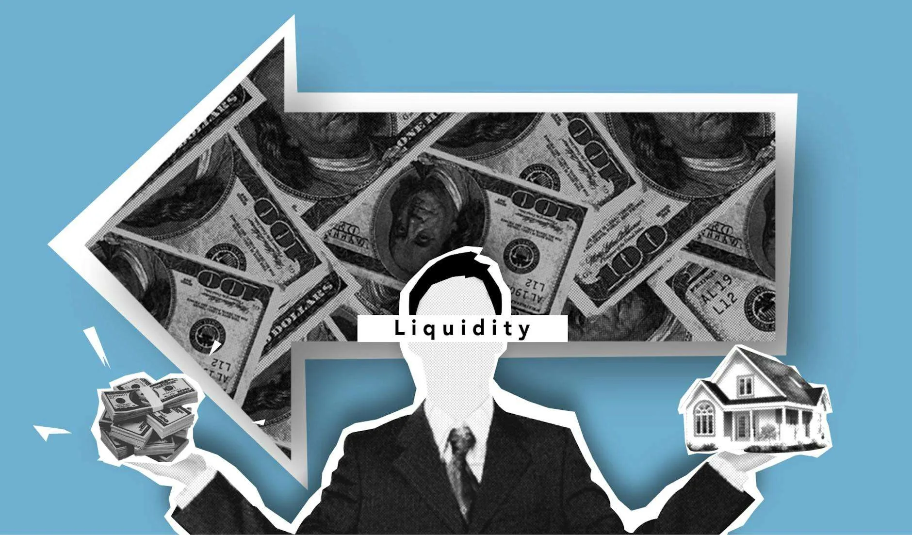 Can NRI Sell Property in India? 1 businessman showing liquidity of real estate sales and profit