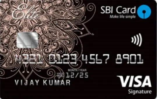 SBI ELITE Credit Card 1