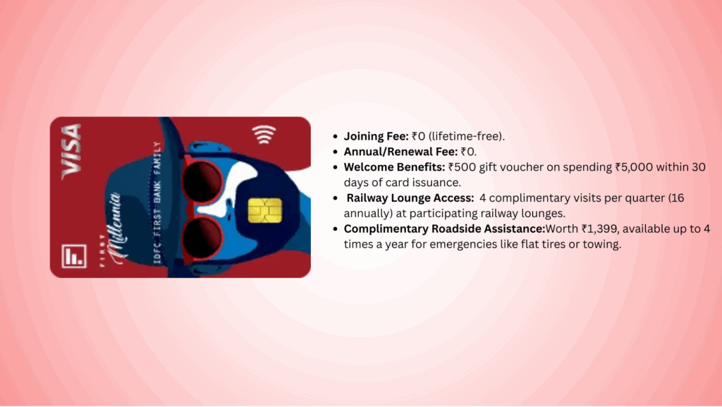 IDFC millenia credit card 1