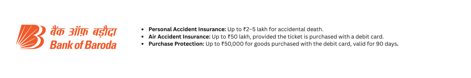 Debit Cards Insurance Coverage Offered by Major Indian Banks 7 5 1