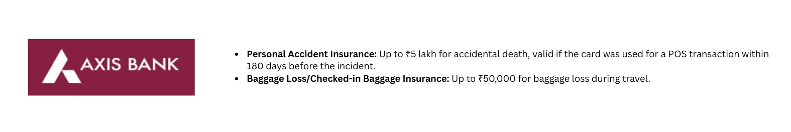 Debit Cards Insurance Coverage Offered by Major Indian Banks 16 6 1