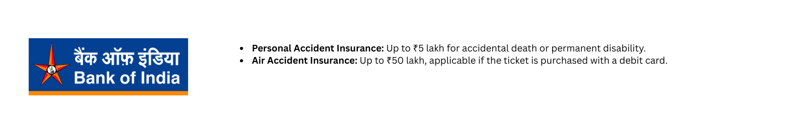 Debit Cards Insurance Coverage Offered by Major Indian Banks 13 7 1