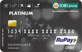 IDBI Bank Debit Cards: Maximize Rewards and Insurance Protection 5 IDBI RuPay Platinum Debit Card