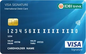 IDBI Signature Debit Card