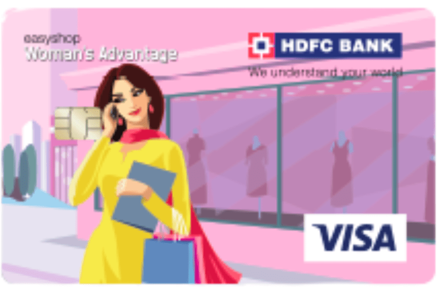 HDFC Bank Insurance Coverage on Debit Card 34 EasyShop Woman’s Advantage Debit Card