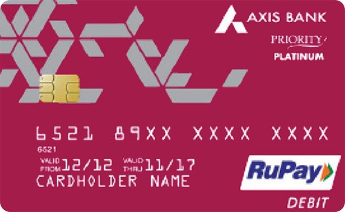 Axis Bank Rupay Platinum Debit Card
