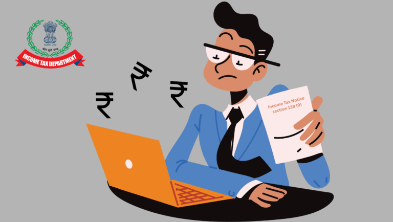 Notice Under Section 139(9): Why Your 2025 ITR Could Be Invalid and How to Fix It!