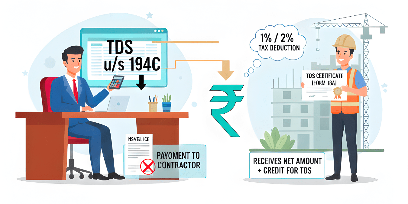 TDS 194C Alert: Contractor Payment Could Silently Block 30% of Your Business Expense 16 TDS 194C Alert: Contractor Payment Could Silently Block 30% of Your Business Expense