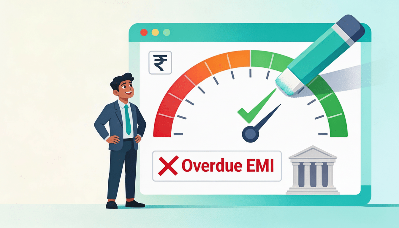 How to "Erase" an Overdue EMI from CIBIL in 2025: The Hidden Rules Everyone Misses 16 How to “Erase” an Overdue EMI from CIBIL in 2025: The Hidden Rules Everyone Misses