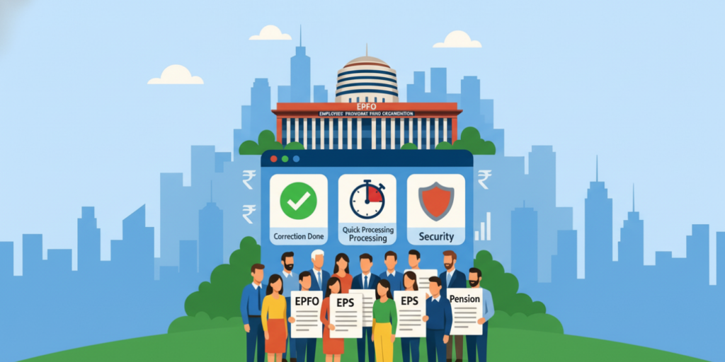 New EPFO EPS Pension Correction Rules: End Delays, Secure Your Retirement