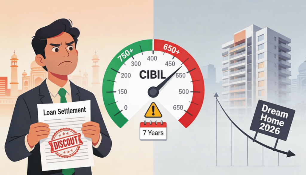 The Hidden CIBIL Trap: Why Settling Your Personal Loan Could Cost You a Dream Home in 2026?