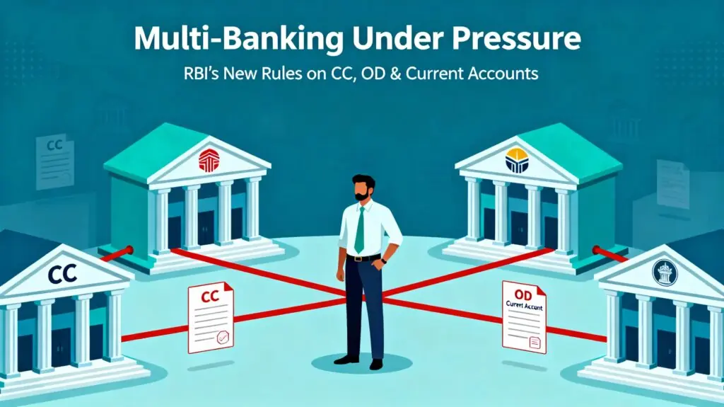 Multi‑Banking Under Pressure: RBI’s Fresh Restrictions on CC, OD and Current Accounts Explained