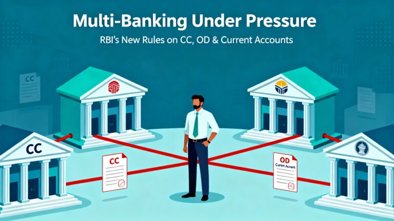 Multi‑Banking Under Pressure: RBI’s Fresh Restrictions on CC, OD and Current Accounts Explained