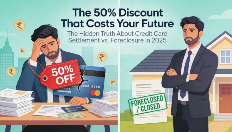 The 50% Discount That Costs Your Future: The Hidden Truth About Credit Card Settlement vs. Foreclosure in 2025