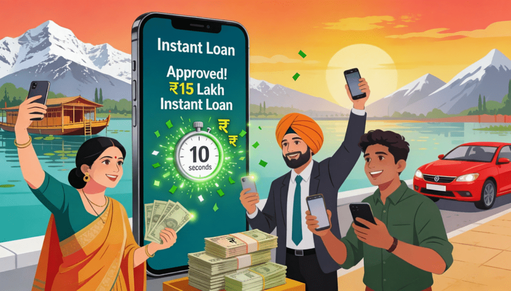J&K Bank Offers Instant Personal Loans: ₹15 Lakh in Seconds!