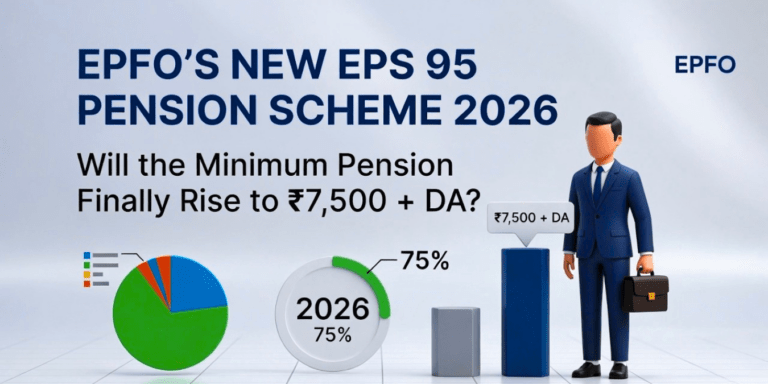 EPFO's New EPS 95 Pension Scheme 2026: Will the Minimum Pension Finally Rise to ₹7,500 + DA?