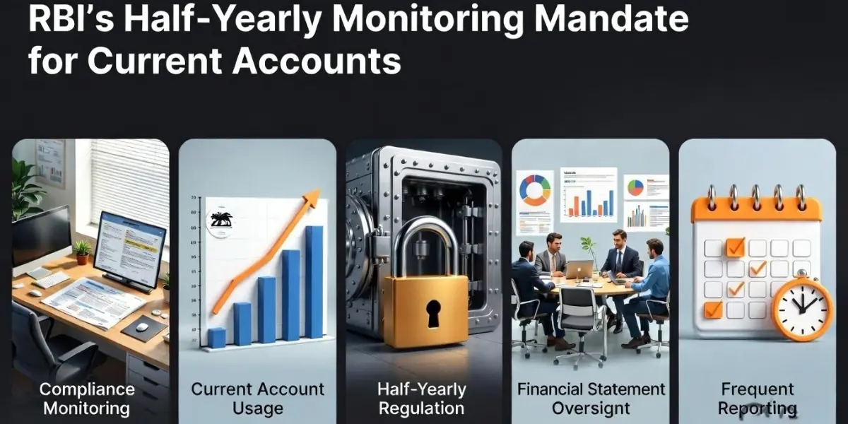 RBI's Half-Yearly Monitoring Mandate for Current Accounts: What Banks Are Now Allowed to Scrutinize About Your Business Finances