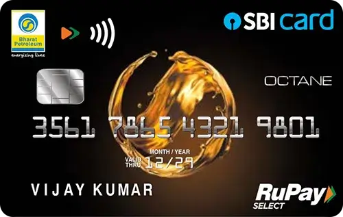 bpcl sbi card octane credit card