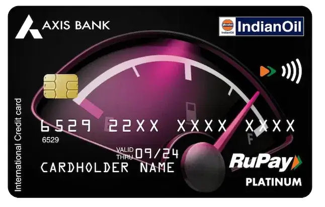 indianoil axis bank rupay credit card