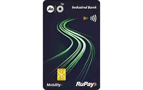 indusind jio bp mobility plus credit card