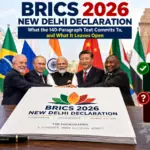 BRICS 2026 New Delhi Declaration: What the 140-Paragraph Text Commits To, and What It Leaves Open