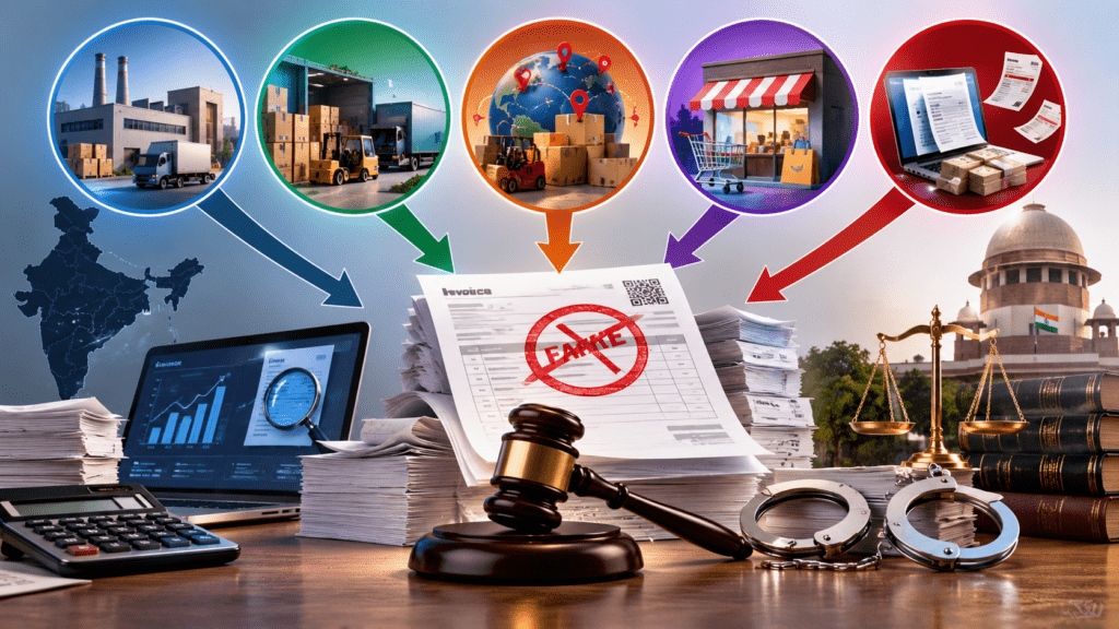 Fake Invoicing Under GST: Five Roles, Five Different Consequences, One Section Nobody Has Updated