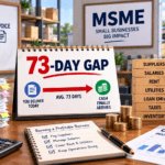 Why Profitable MSMEs Still Run Out of Cash: The 73-Day Gap Behind the Squeeze