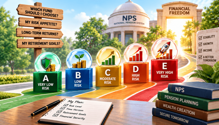 NPS Schemes Are Being Regrouped and Renamed: What the New A-to-E Risk Framework Changes Before You Pick a Pension Fund