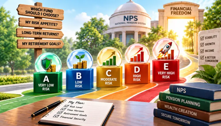 NPS Schemes Are Being Regrouped and Renamed: What the New A-to-E Risk Framework Changes Before You Pick a Pension Fund