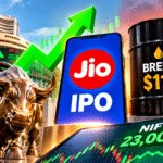 Jio IPO Day, Brent at $110 and a Gap-Up Signal. Can Nifty Recover 23,000?