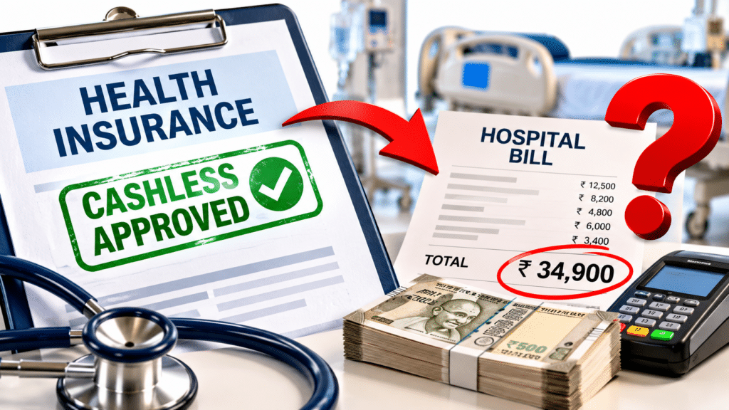 Cashless Health Insurance Approved — So Why Are You Still Paying the Hospital at Discharge?