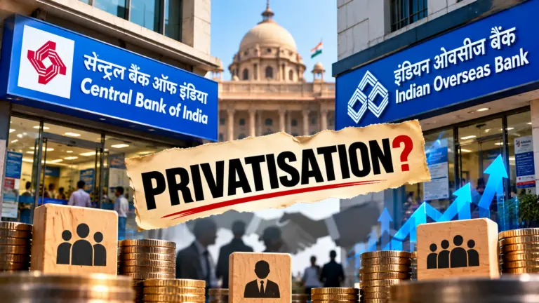 Central Bank of India and IOB Are Back in Privatisation Talk — What It Could Mean for Customers, Staff and Competition