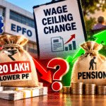 EPFO Wage Ceiling Change: Why Your PF Could Be ₹20 Lakh Lower at 58 — and What the Pension Gives Back