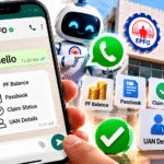 EPFO on WhatsApp in 2026: Can You Really Get a Full PF Update With a “Hello” — and What Works Today?