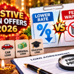 Festive Loan Offers 2026: When a Fee Waiver Beats a Lower Rate — and the Fine Print That Decides What You Really Pay