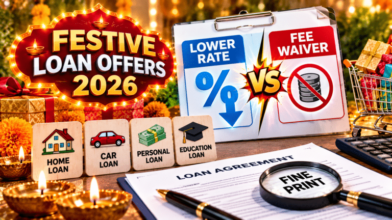 Festive Loan Offers 2026: When a Fee Waiver Beats a Lower Rate — and the Fine Print That Decides What You Really Pay