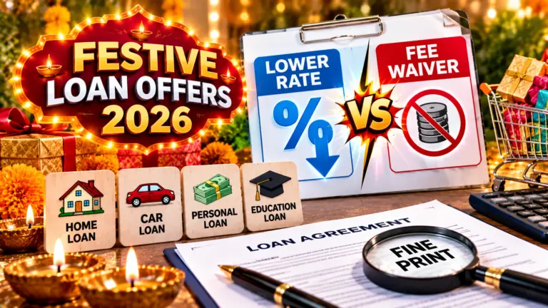 Festive Loan Offers 2026: When a Fee Waiver Beats a Lower Rate — and the Fine Print That Decides What You Really Pay