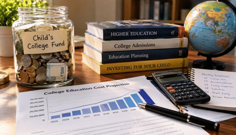 How Much Should Parents Invest Every Month for a Child's College in 2026 — and What Does Starting Five Years Late Really Cost?