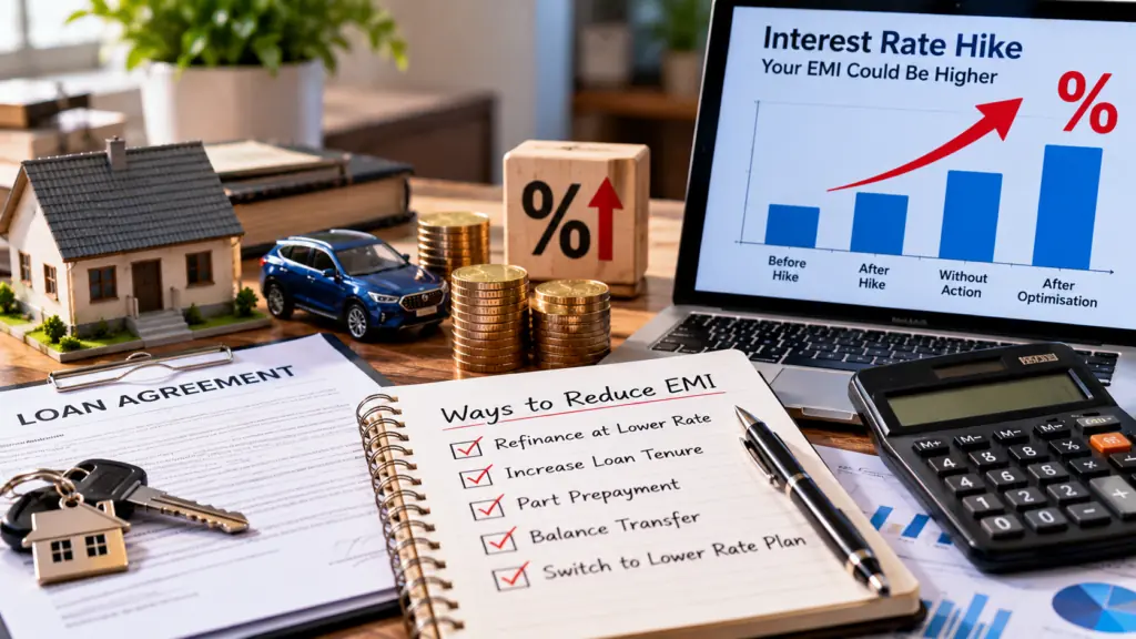 How to Reduce Your Loan EMI After the October Rate Hike — and Which Method Actually Saves the Most