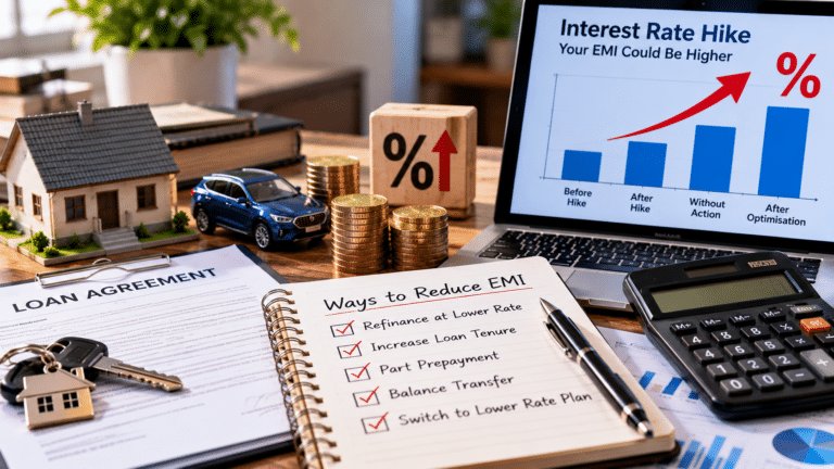 How to Reduce Your Loan EMI After the October Rate Hike — and Which Method Actually Saves the Most