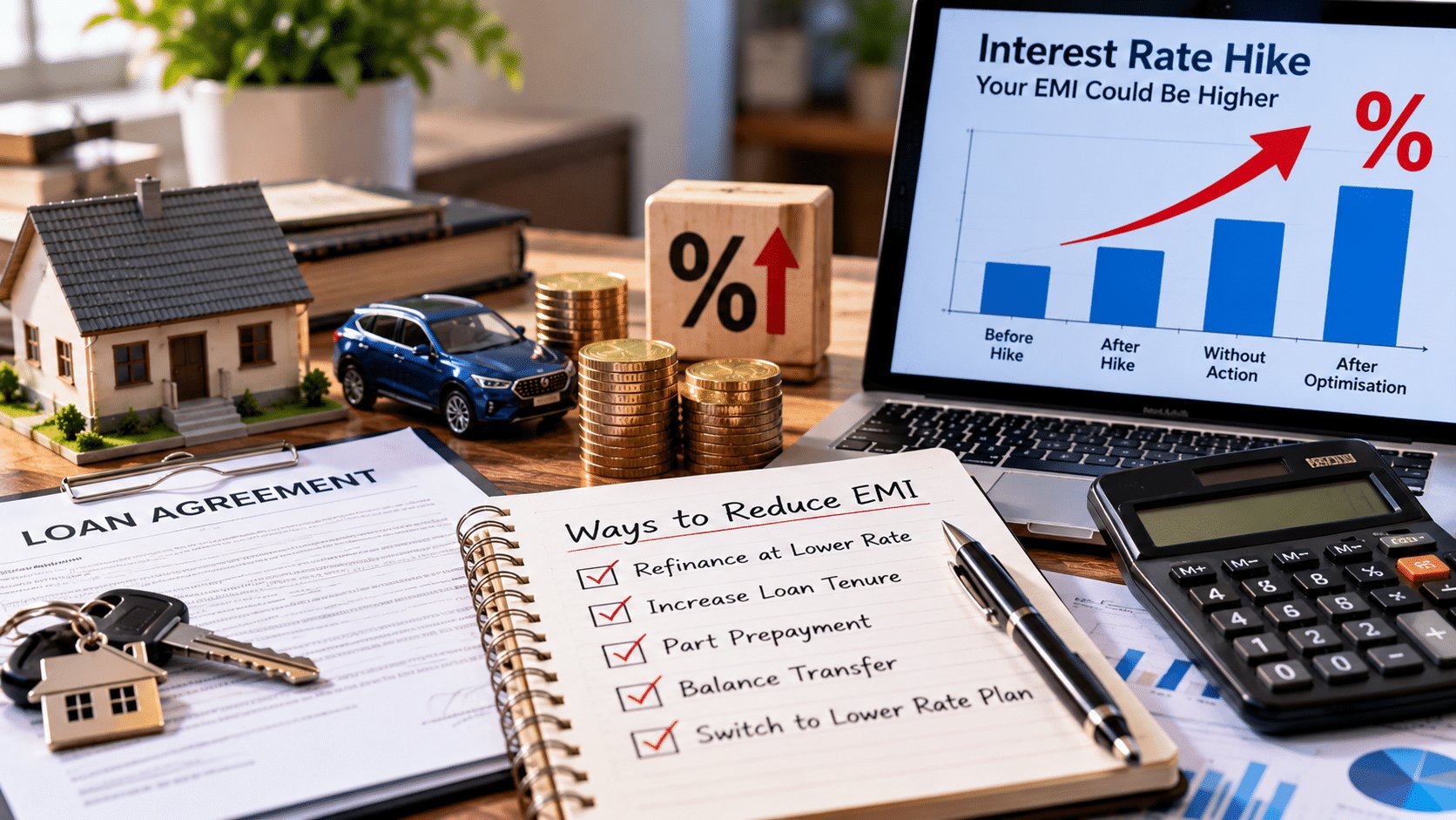 How to Reduce Your Loan EMI After the October Rate Hike — and Which Method Actually Saves the Most