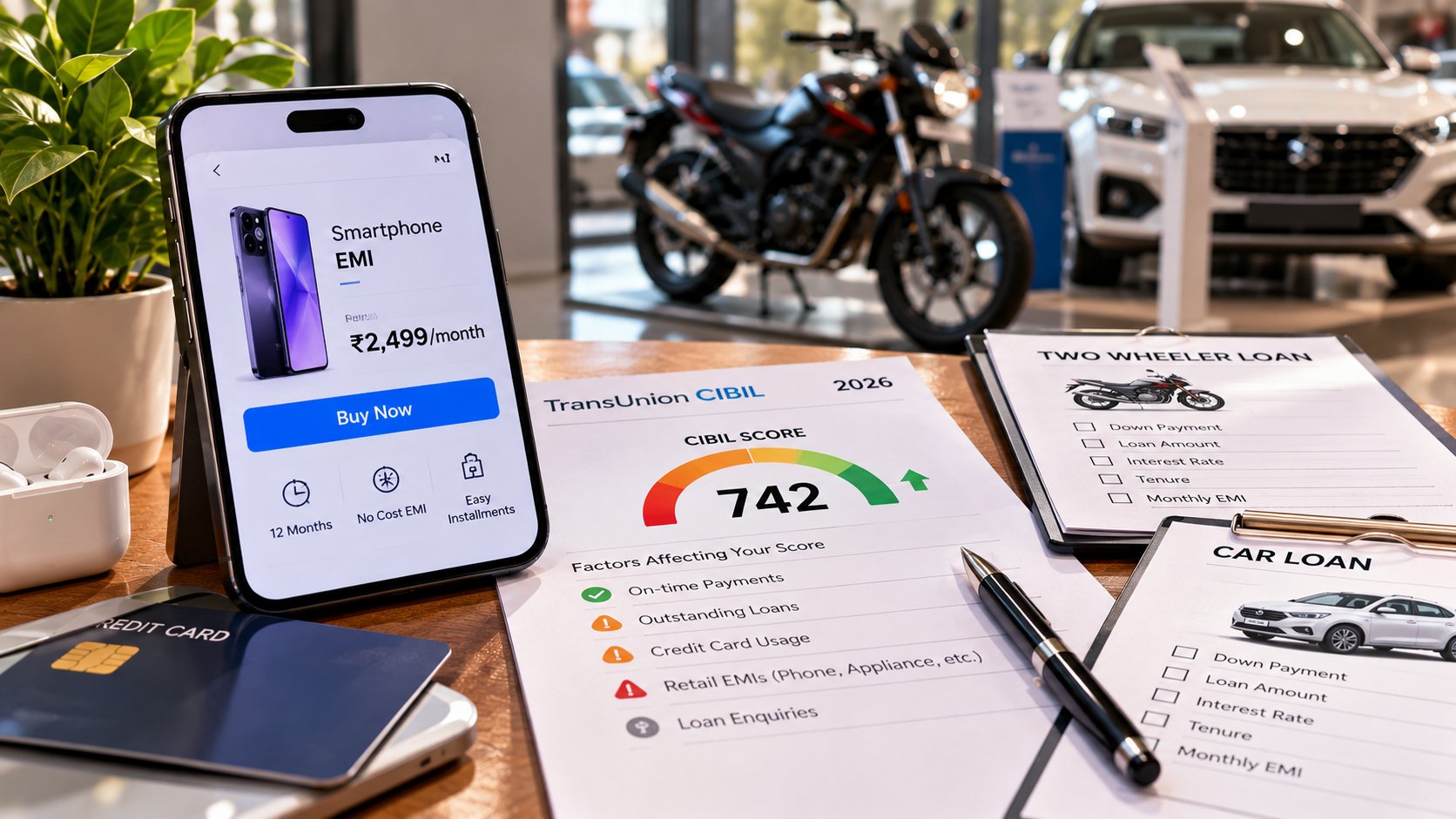 Is Your Phone EMI Paving the Way to a Bike or Car Loan? What TransUnion CIBIL's 2026 Data Shows