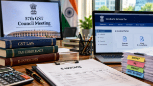 Is the ₹5 Crore E-Invoice Limit Scrapped? What the 57th GST Council Actually Changed — and Who Must Act