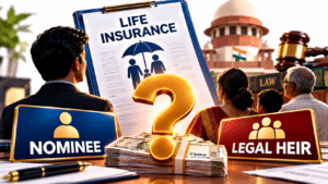 Life Insurance Nominee vs Legal Heir: Who Actually Keeps the Claim Money in India?