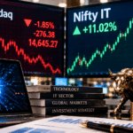Nasdaq Falls on AI Fears While Nifty IT Jumps 11% — Can Indian IT Stocks Keep Rallying?