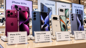 No GST Cut on Mobiles, Flagship Prices Up to 47% Higher: What a 5% Rate Would Have Saved on the iPhone 18 Pro, Fold 8 and Pixel 11