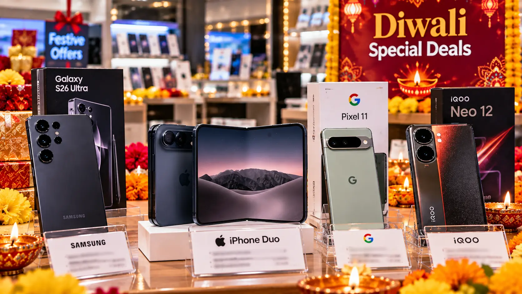 Are Mobile Prices Really Crashing? Diwali Deals vs a 16% Rise — Plus iPhone Duo's India Price and What iQOO Neo 12 Brings