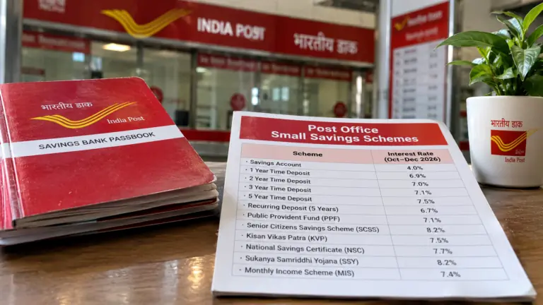 Post Office Small Savings Scheme Rates Stay Put for October to December 2026 — Which Ones Lock In and Which Ones Float?