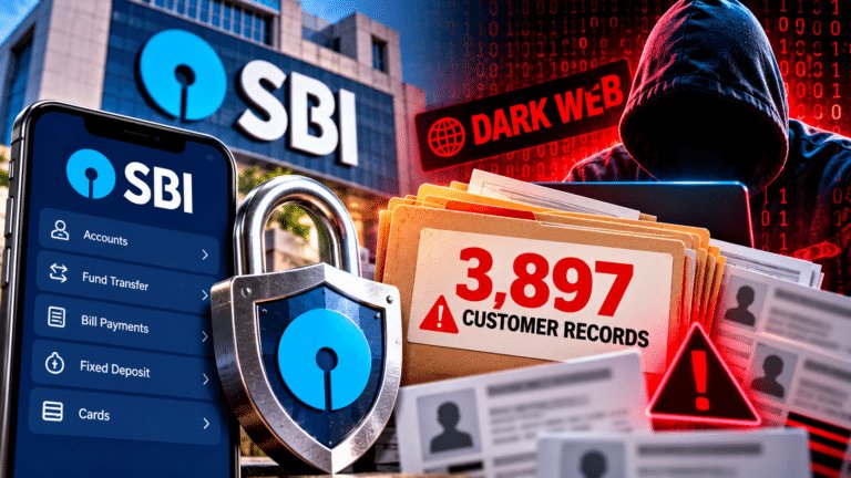 SBI Data Leak: 3,897 Customer Records Found on the Dark Web — Is Your Money Safe?